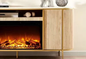 Read more about the article Transform Your Living Space with an Electric Fireplace and TV Stand