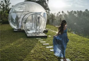 Read more about the article Experience the Great Outdoors in a New Light with a Dome Bubble Tent