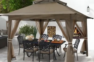 Read more about the article A Screened In Pop Up Gazebo: Elevating Your Outdoor Experience