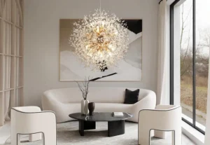 Read more about the article Elevate Your Dining Room Ambiance with Luxury Crystal Chandeliers