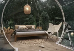 Read more about the article Experience the Magic of Outdoor Living with a PVC Transparent Bubble Tent with LED Lighting