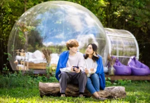Read more about the article Immerse Yourself in Nature's Beauty with a Bubble Tent Inflatable