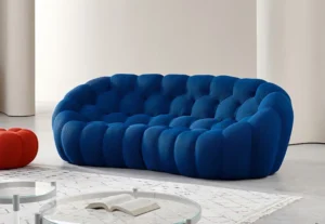 Read more about the article Experience the Enchanting Comfort of Bubble Blue Couch